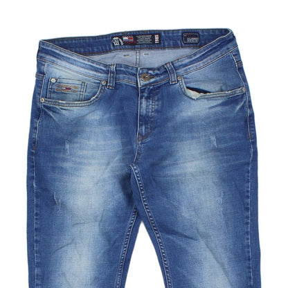 Mens Jeans Slim Fit Stretch Denim