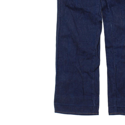 Mens Jeans Denim Straight Leg Cotton