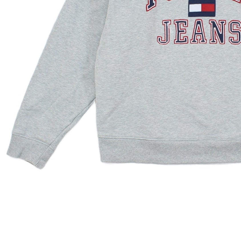 Mens Sweatshirt Embroidered Crew Neck Logo