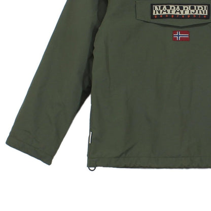 Boys Rainforest Jacket Anorak Hooded 1/4 Zip