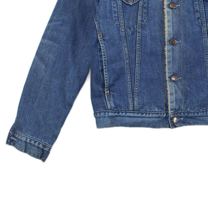 Mens Denim Jacket Sherpa Slim