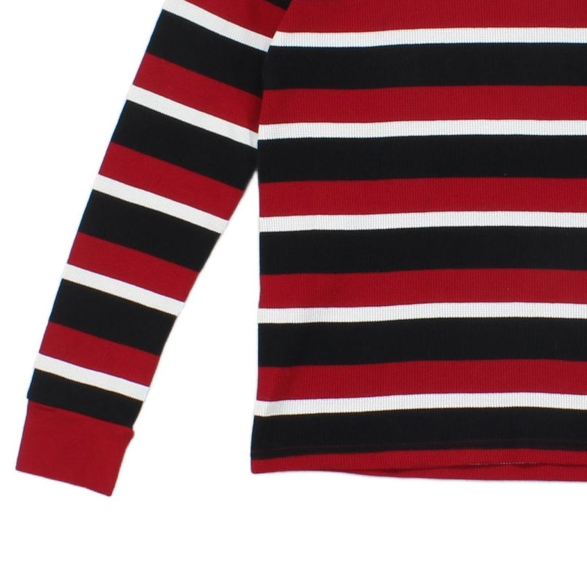 Womens Jumper Striped Long Sleeve Crew Neck