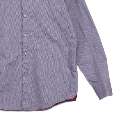 Mens Shirt Slim Fit Long Sleeve Button Up