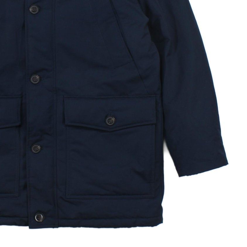 Mens Parka Insulated Full Zip Hooded