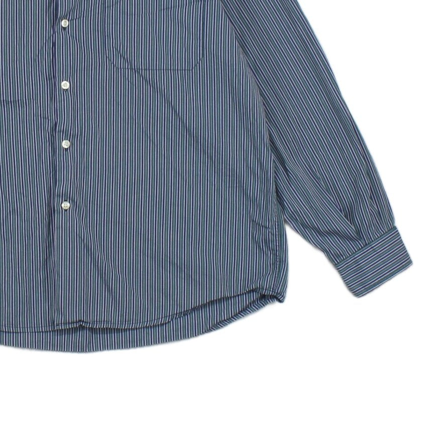 Mens Striped Shirt  Button Up Classic