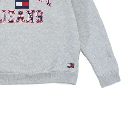 Mens Sweatshirt Embroidered Crew Neck Logo