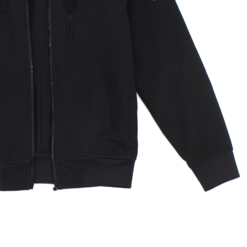 Boys Softshell Jacket Kids Full Zip Hooded