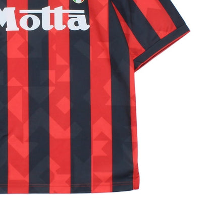 Mens Ac Milan 90S Football Shirt Home Jersey Remake
