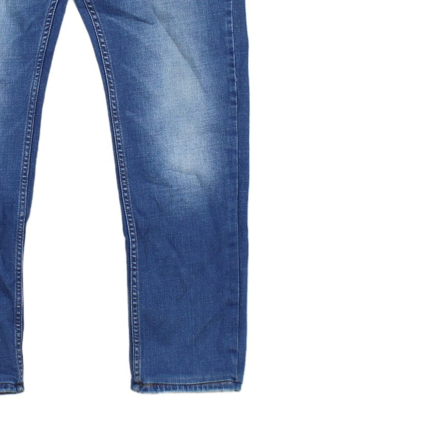 Mens Jeans Slim Fit Stretch Denim