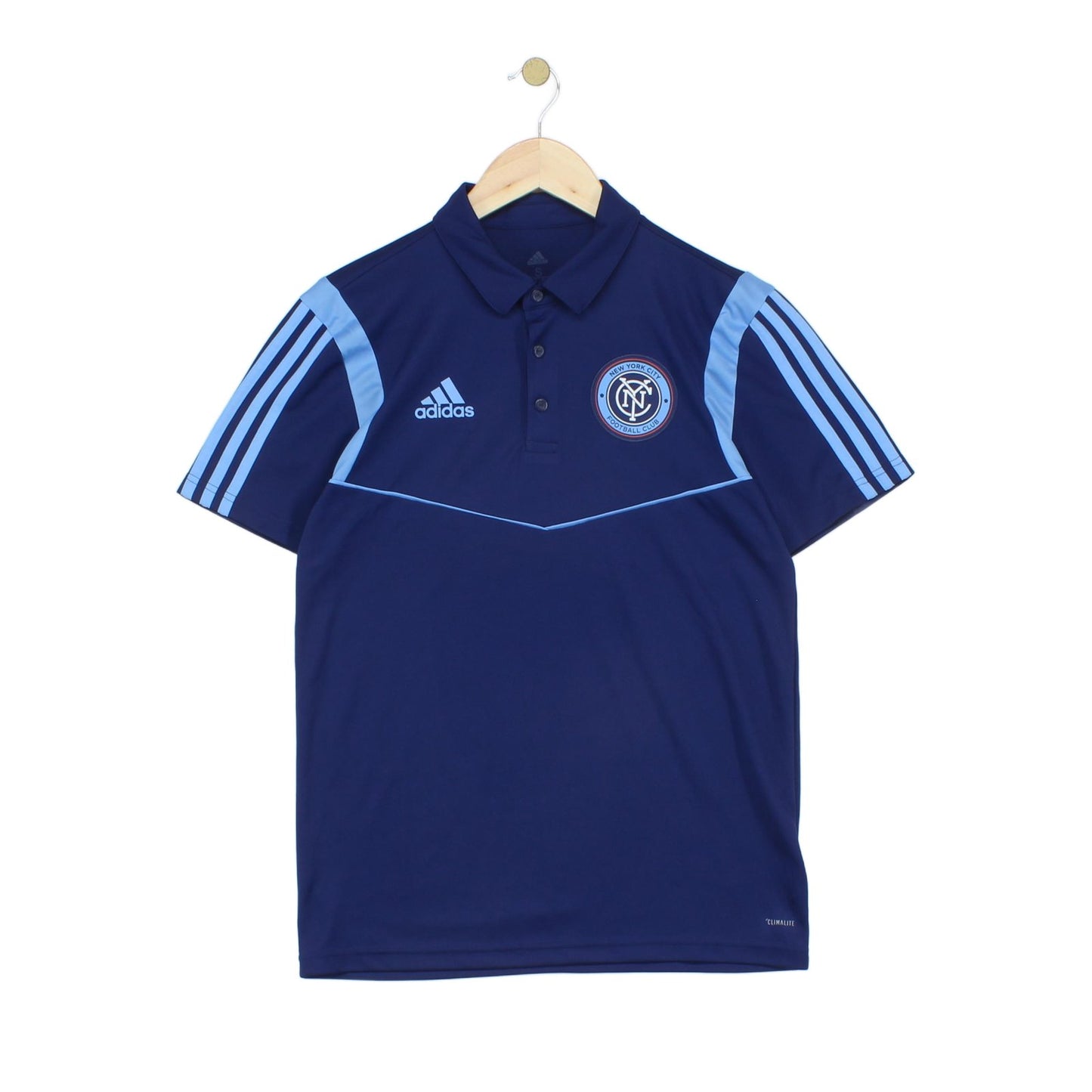 Mens New York City Football Polo Shirt Athletic Soccer