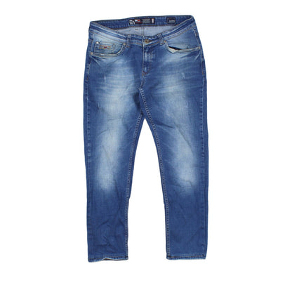 Mens Jeans Slim Fit Stretch Denim