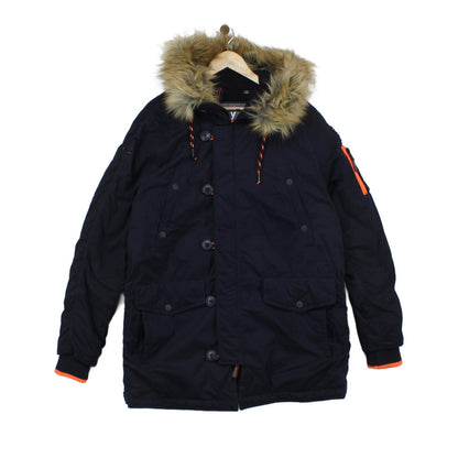 Womens Parka Full Zip Winter Coat