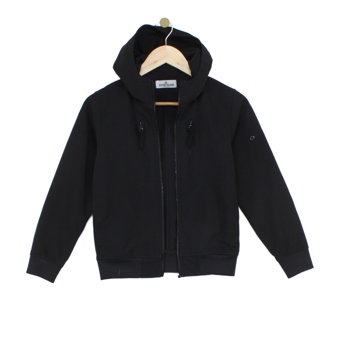 Boys Softshell Jacket Kids Full Zip Hooded