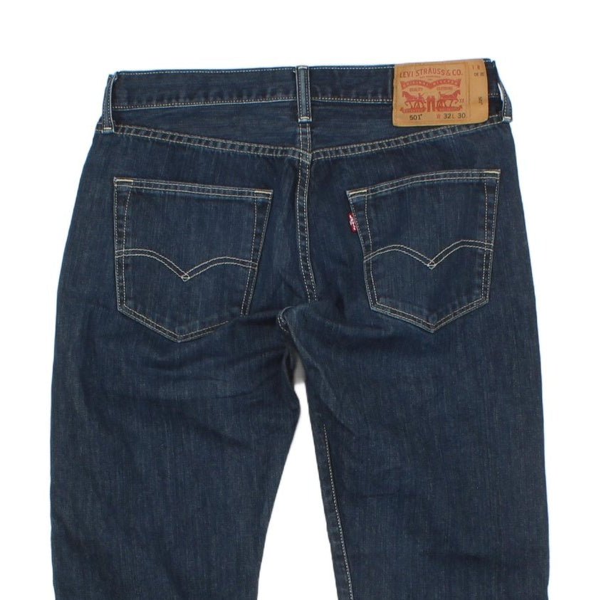 Mens 501 Jeans Classic Fit Denim