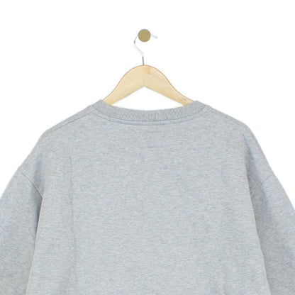 Mens Sweatshirt Embroidered Crew Neck Logo