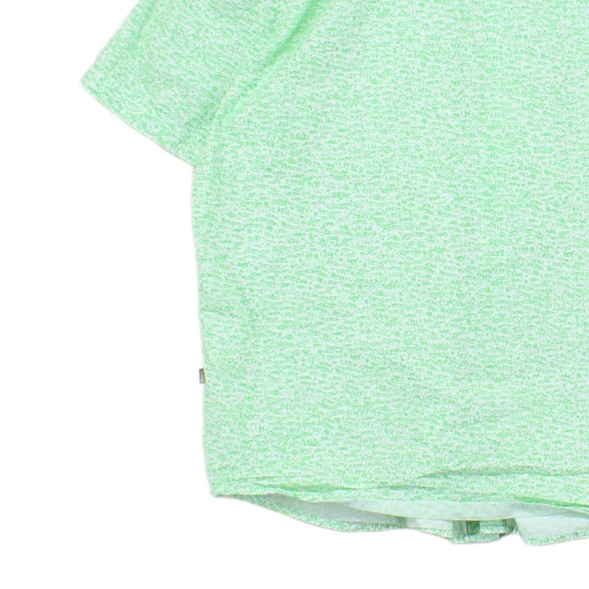 Mens Patterned Shirt Regular Fit Short Sleeve