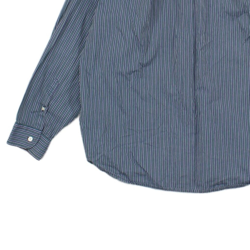 Mens Striped Shirt  Button Up Classic