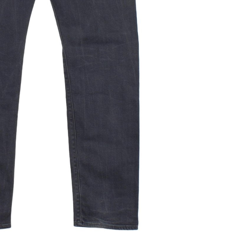 Mens Buster Jeans Regular Slim Tapered Denim