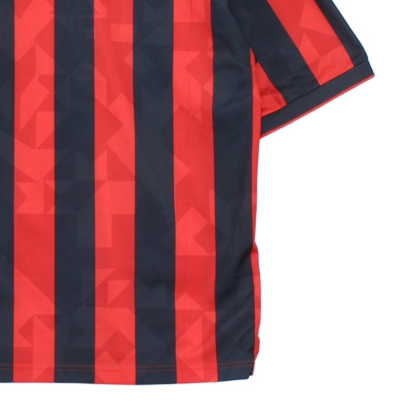 Mens Ac Milan 90S Football Shirt Home Jersey Remake