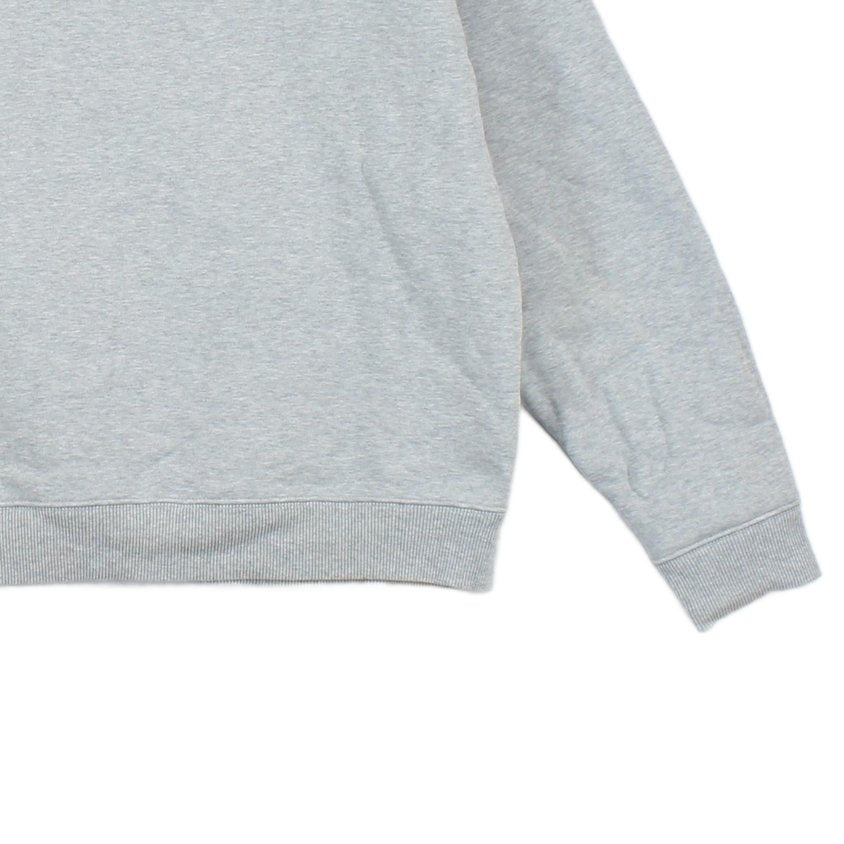Mens Sweatshirt Embroidered Crew Neck Logo