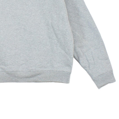 Mens Sweatshirt Embroidered Crew Neck Logo