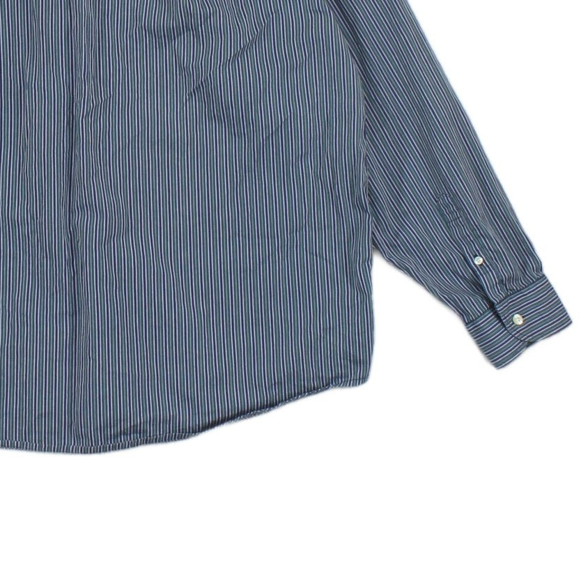 Mens Striped Shirt  Button Up Classic