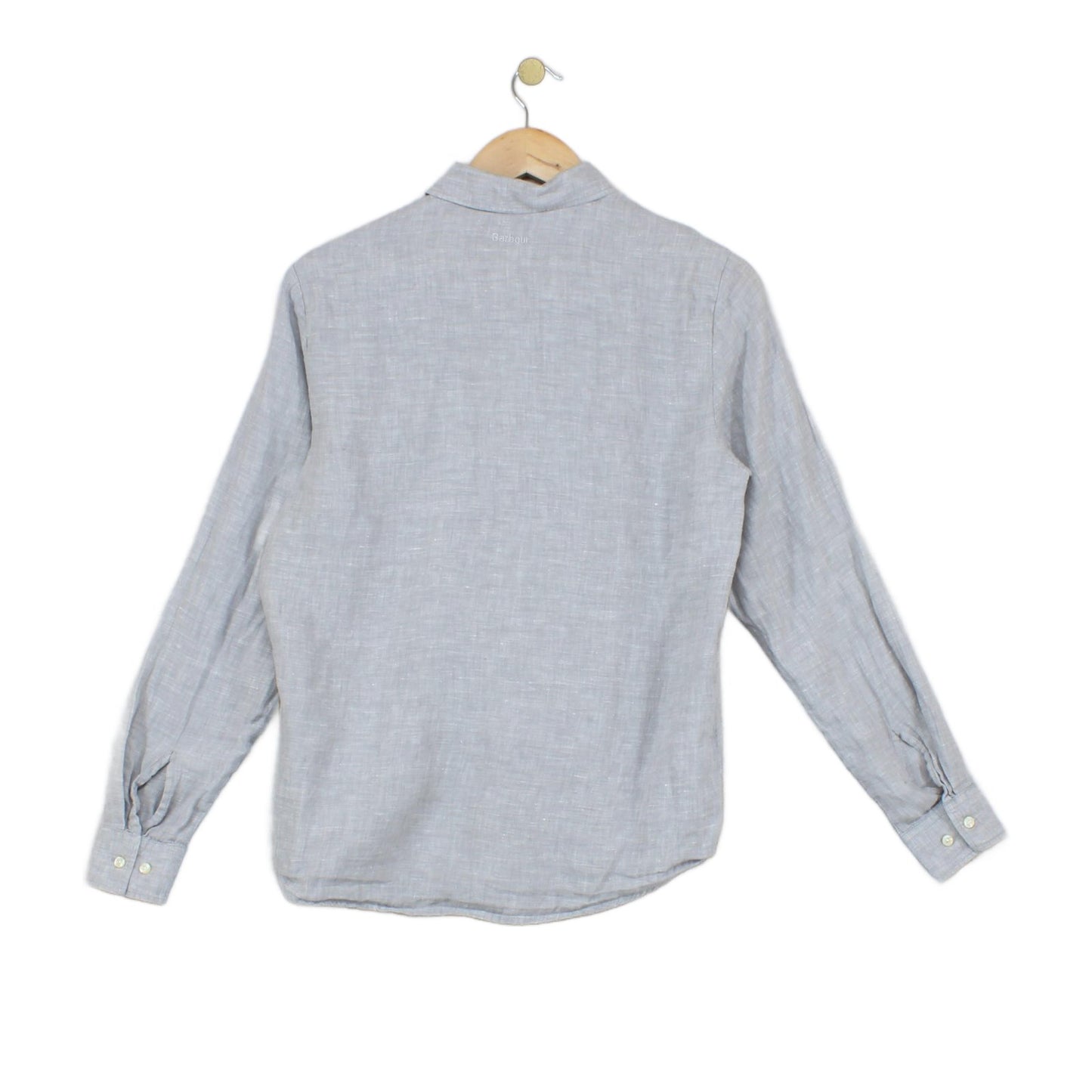 Womens Linen Shirt Casual Button Up Long Sleeve