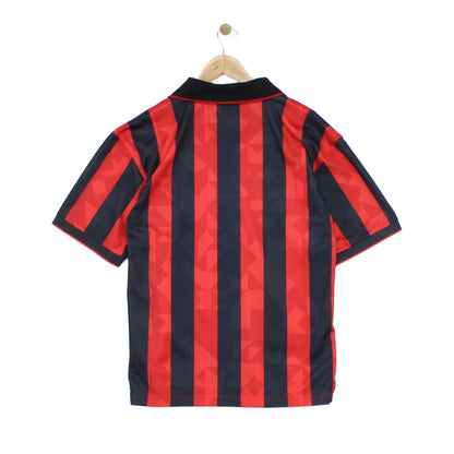 Mens Ac Milan 90S Football Shirt Home Jersey Remake