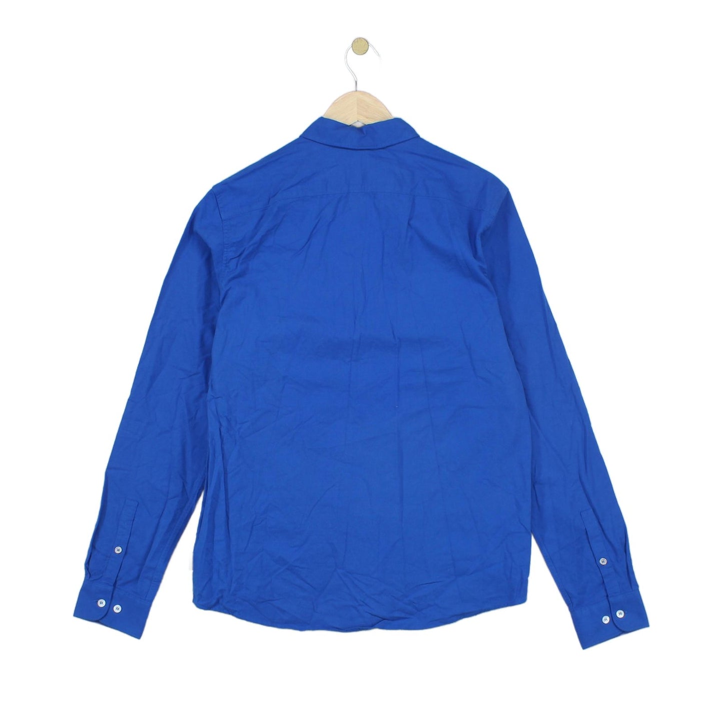 Mens Shirt Long Sleeve Button Up Regular Fit