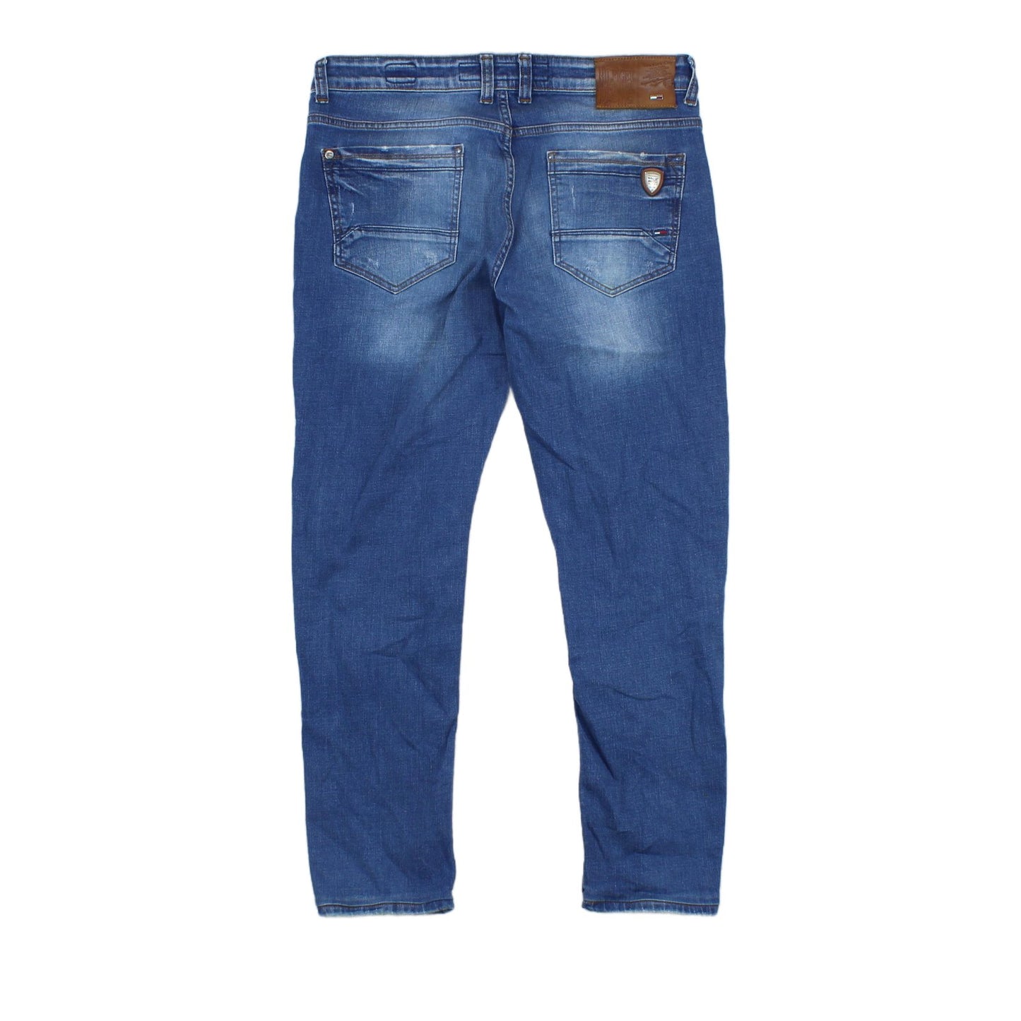 Mens Jeans Slim Fit Stretch Denim