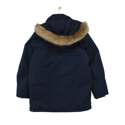 Mens Parka Insulated Full Zip Hooded