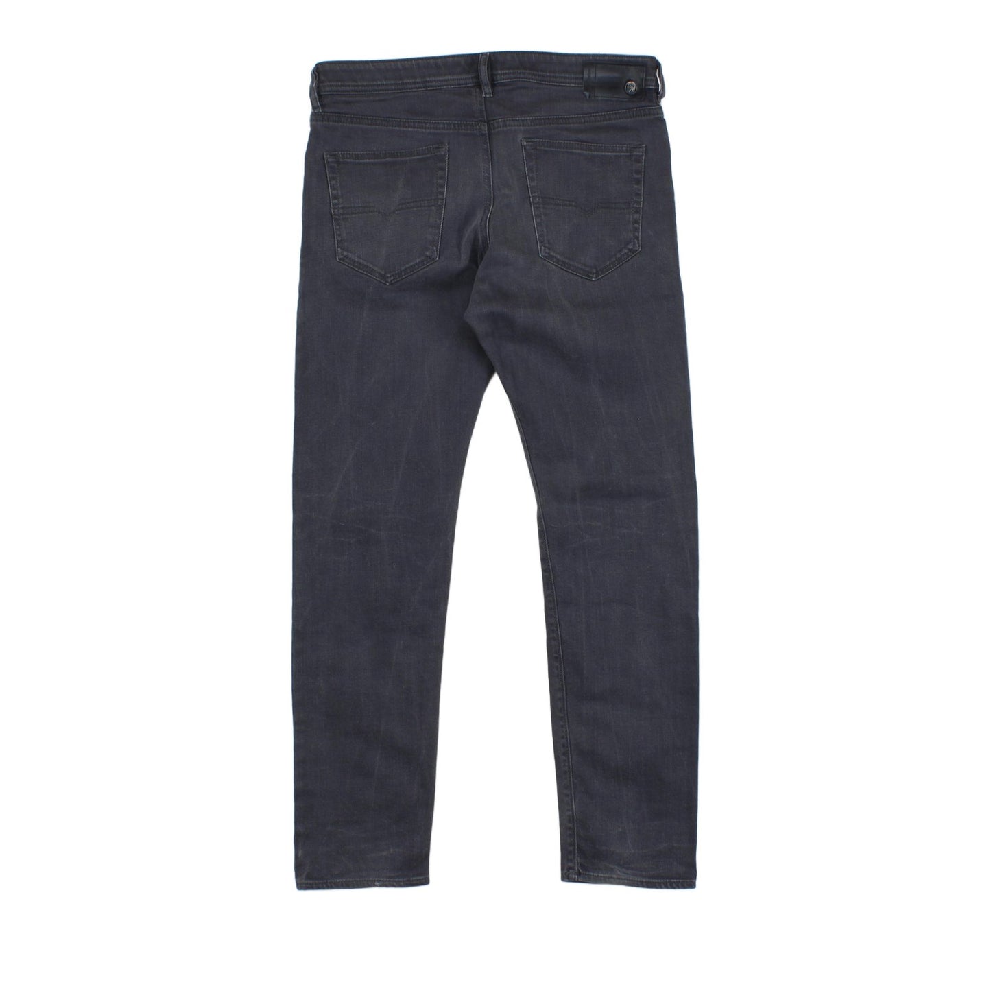 Mens Buster Jeans Regular Slim Tapered Denim