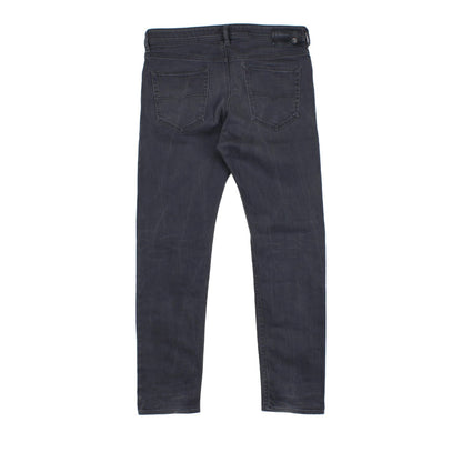 Mens Buster Jeans Regular Slim Tapered Denim