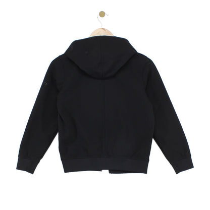 Boys Softshell Jacket Kids Full Zip Hooded