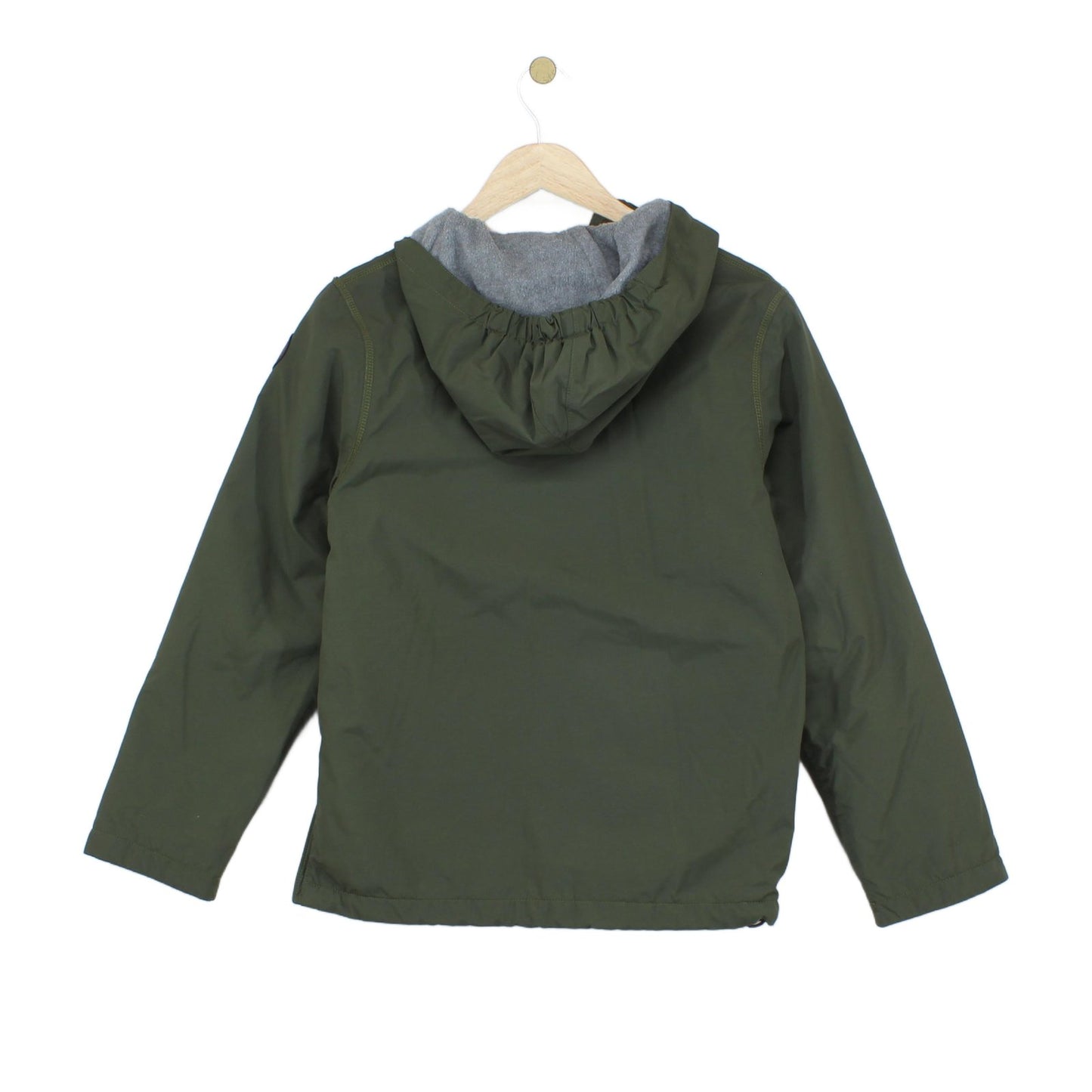 Boys Rainforest Jacket Anorak Hooded 1/4 Zip