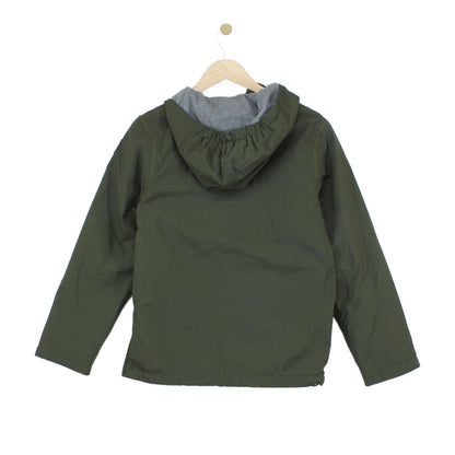Boys Rainforest Jacket Anorak Hooded 1/4 Zip