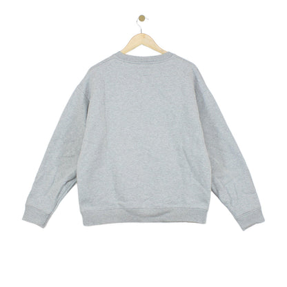 Mens Sweatshirt Embroidered Crew Neck Logo