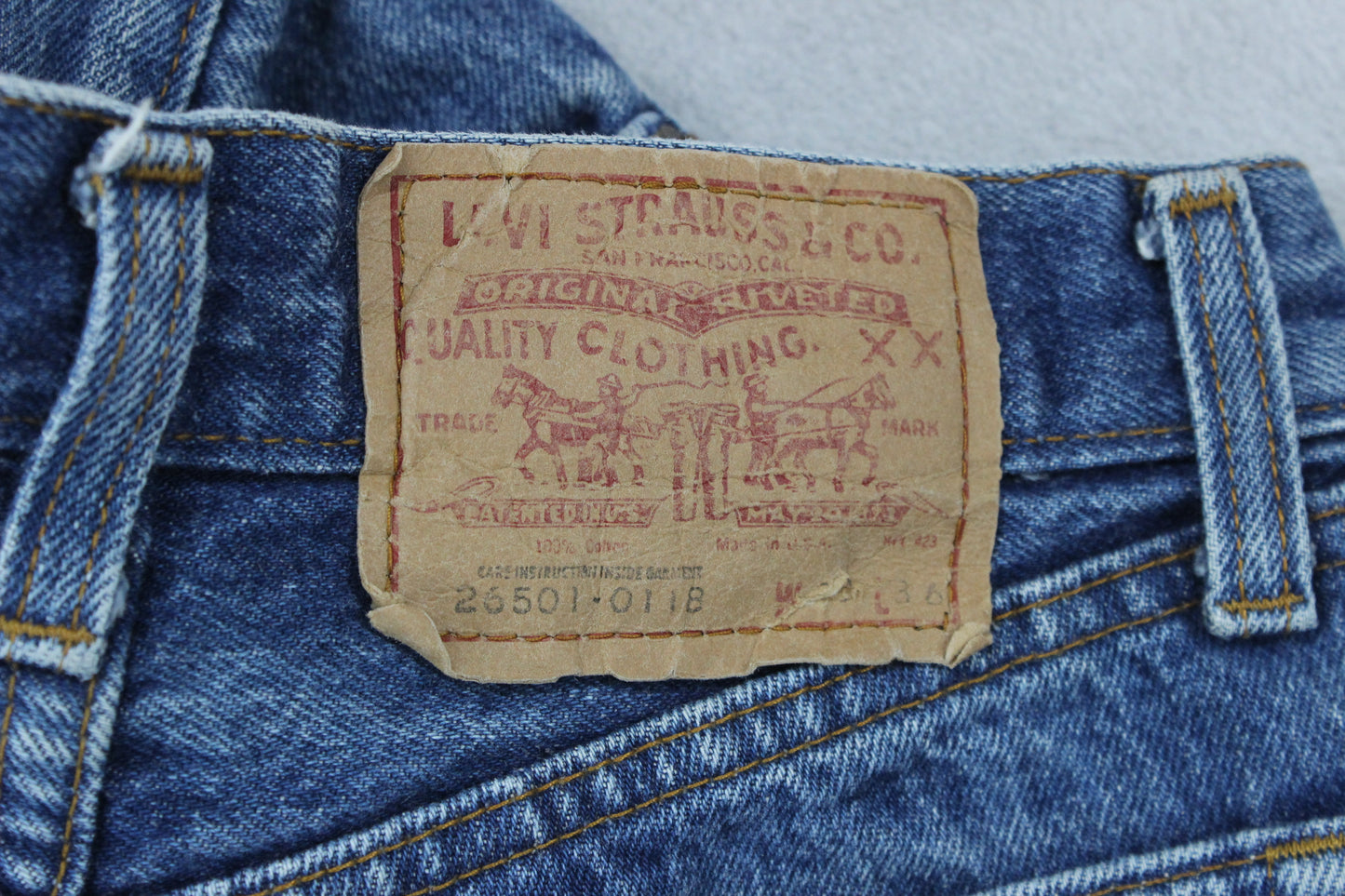 Womens Denim Shorts Frayed