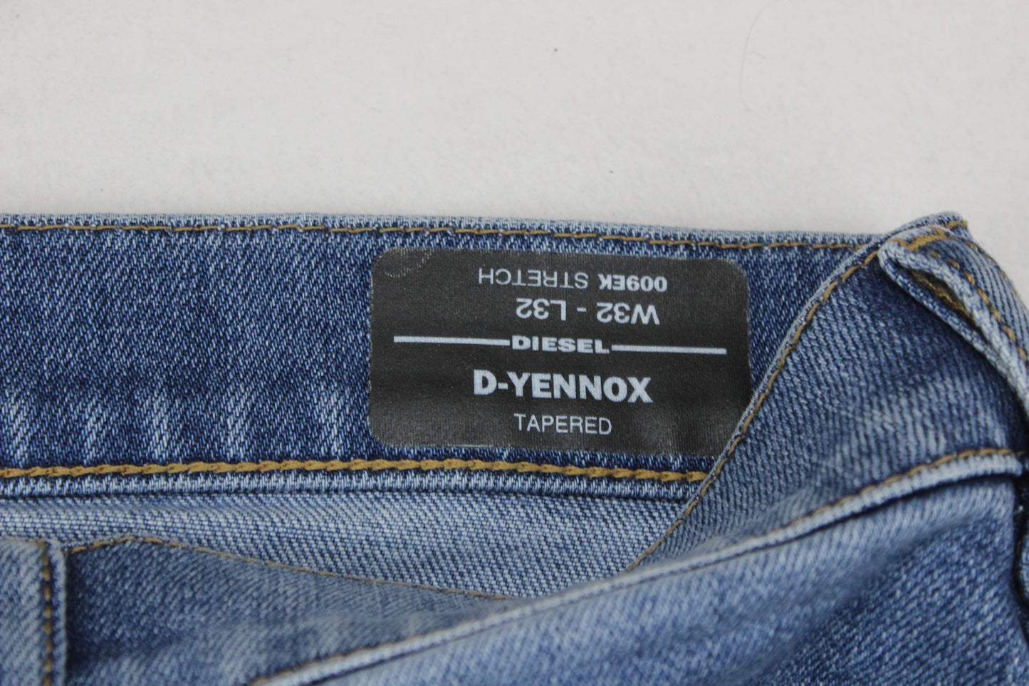Mens D-Yennox Jeans Tapered Stretch