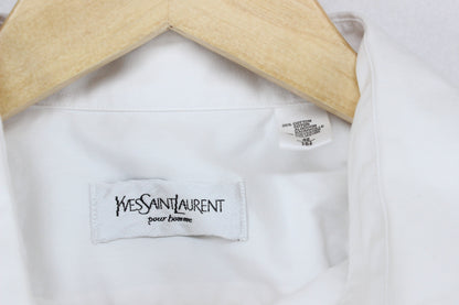 Mens Cufflink Shirt Formal Button Up Classic