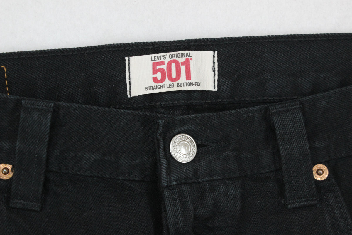 Mens 501 Jeans Classic Fit Denim Straight