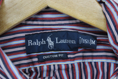 Mens Striped Shirt Button Down Custom Fit