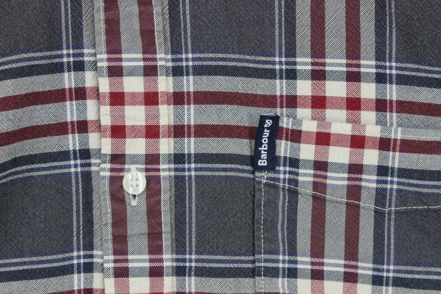 Mens Plaid Shirt Stretch Button Up Tailored Fit