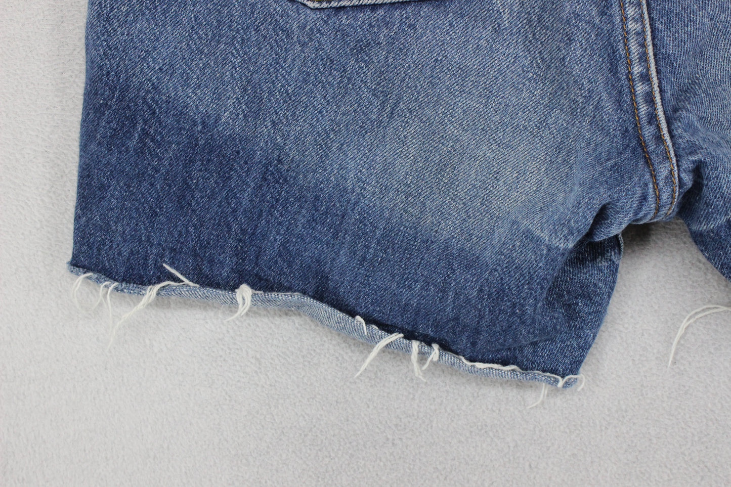 Womens Denim Shorts Frayed