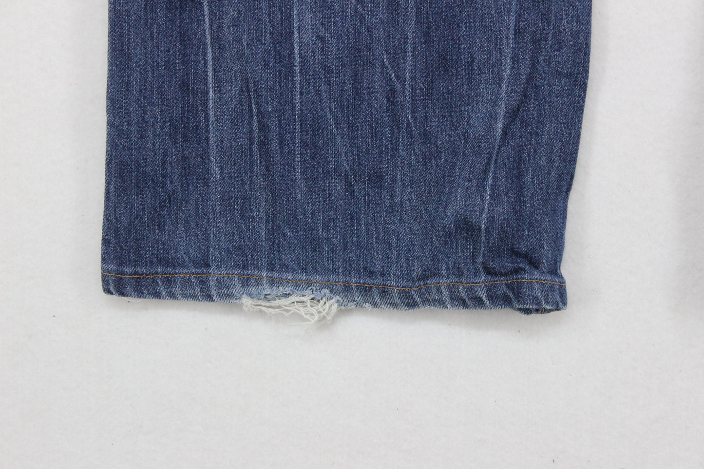 Mens Ruky Jeans Distressed Relaxed Bootcut