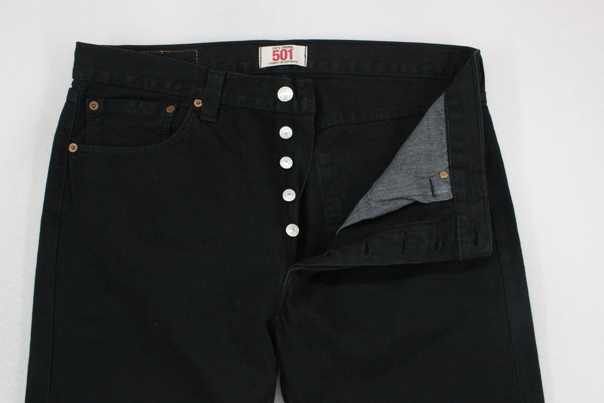 Mens 501 Jeans Classic Fit Denim Straight
