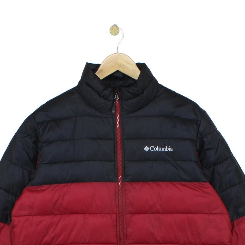 Mens Quilted Jacket Full Zip Insulated Winter