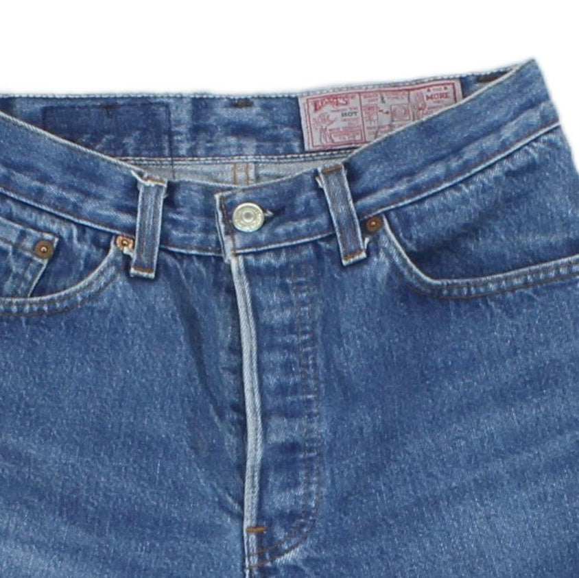 Womens Denim Shorts Frayed