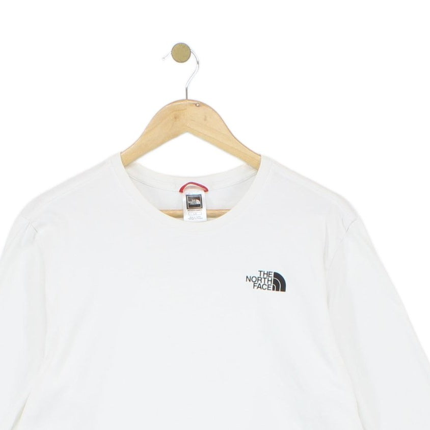 Mens T-Shirt Long Sleeve Logo Crew Neck