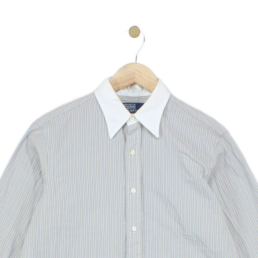 Mens Striped Shirt Classic Fit